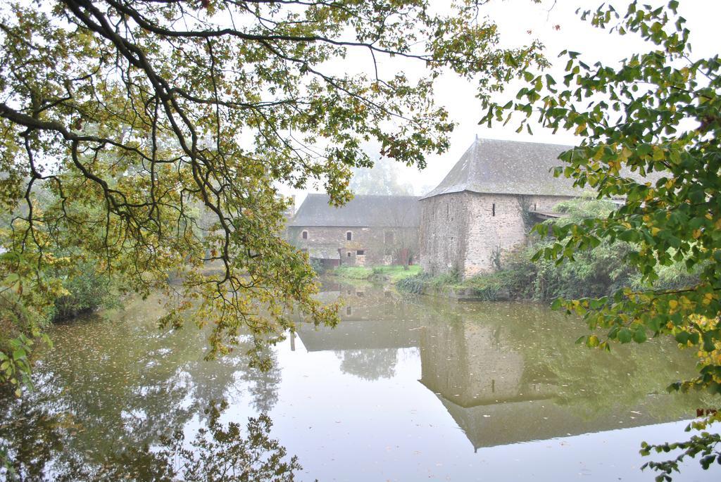 Le Manoir De La Vieille Douve Bed and Breakfast Bourg-d'Ire Exterior foto